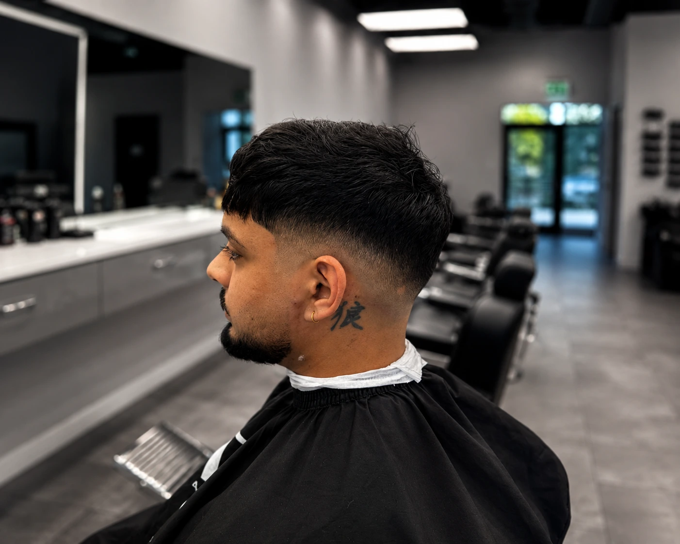 Low Drop Fade