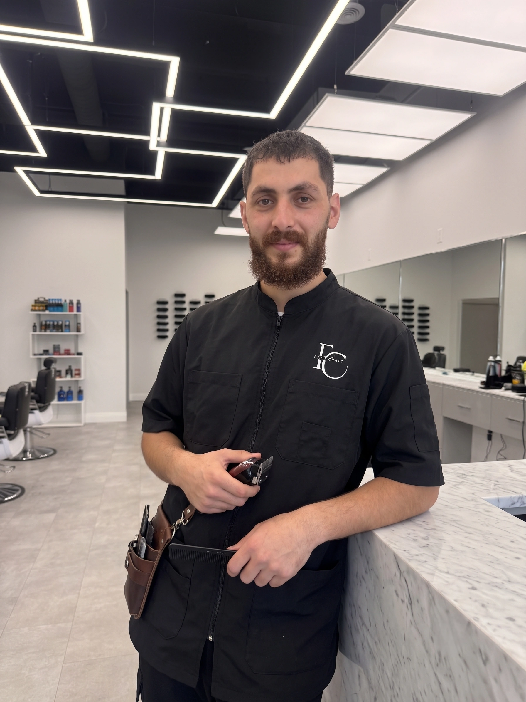 Hamza - Co-Owner · Master Barber at Fade Craft