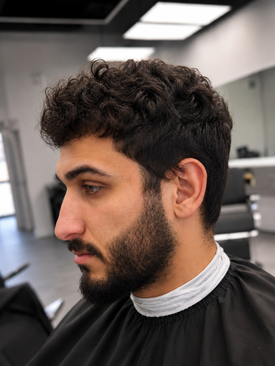Before Beard Trim